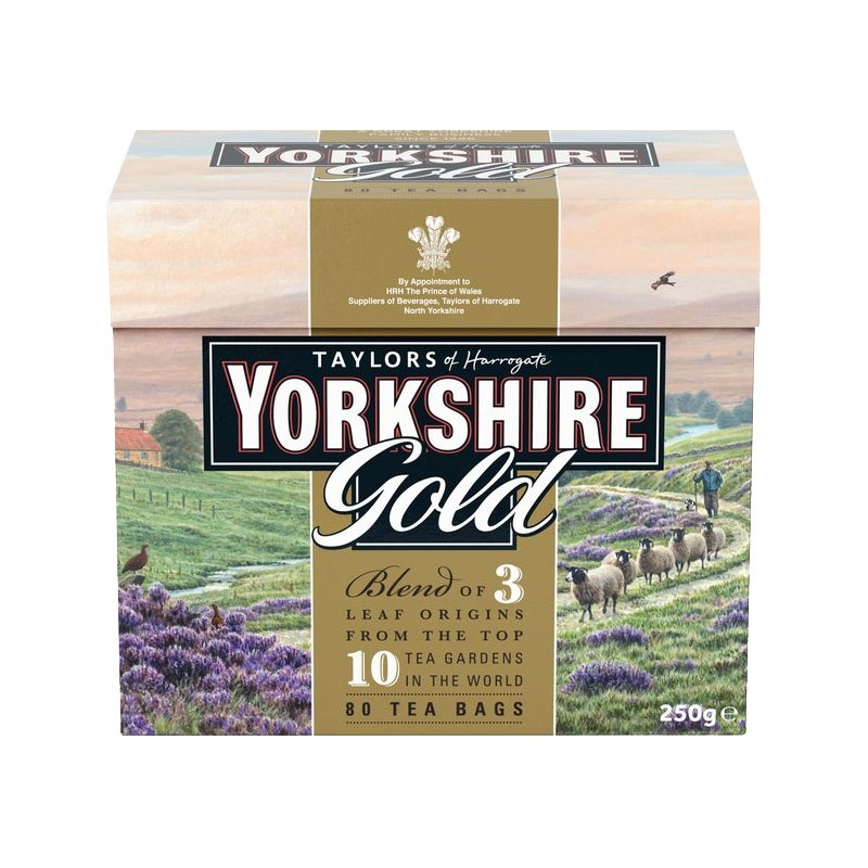 Yorkshire Gold Tea (80 teabags / 250g)