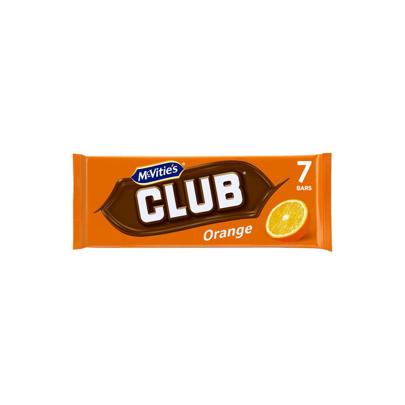 McVitie's - Orange Club (7 x 22g / 154g)