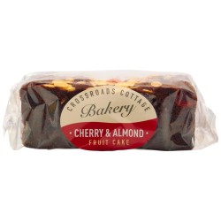 Crossroads Bakery - Cherry & Almond Fruit Cake (ca. 380g)