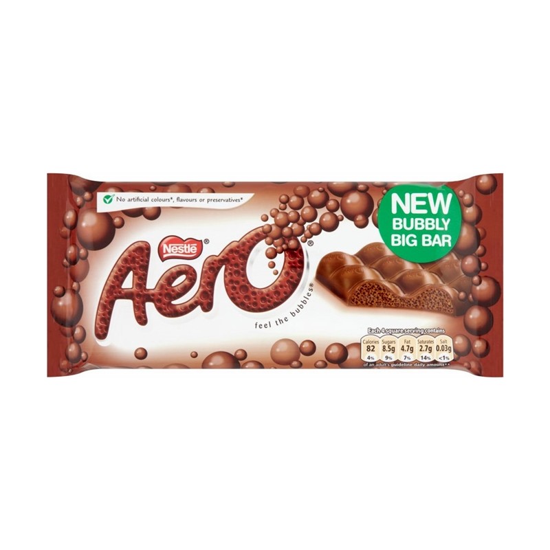 Nestlé - Aero Milk Chocolate Bar (90g)