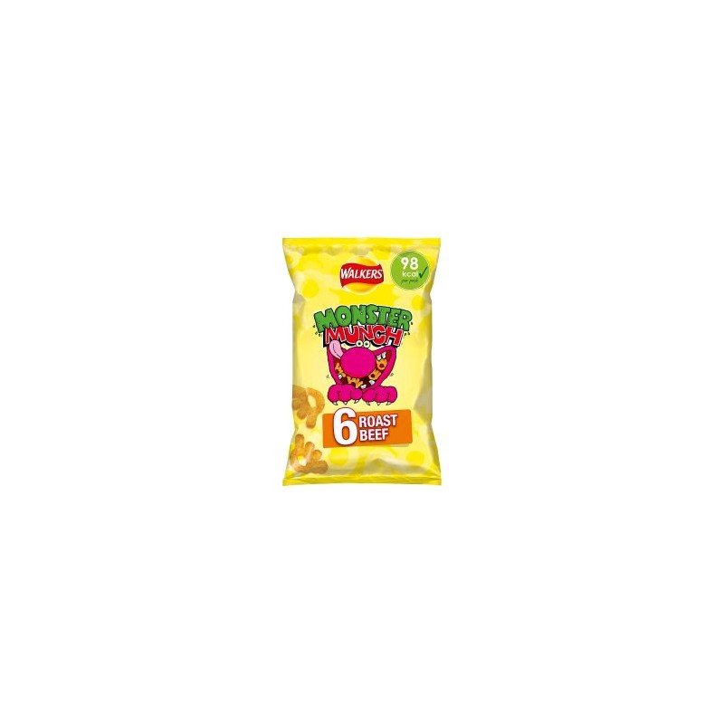 Monster Munch - Roast Beef Multipack (6x20g)