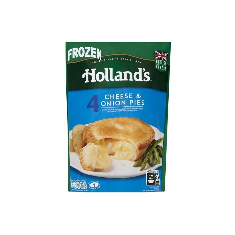 Hollands - Cheese & Onion Pie (4)