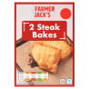 Farmer Jacks - Steak Bakes (2/280g)