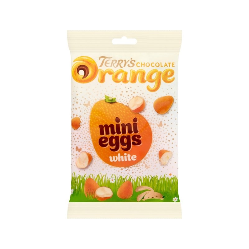 *TILBUD:  Terry's - White Chocolate Orange Mini Eggs (80g)