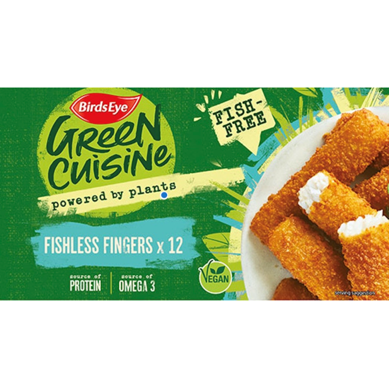 Birds Eye Green Cuisine 12 Fish-Less Fingers (336g)