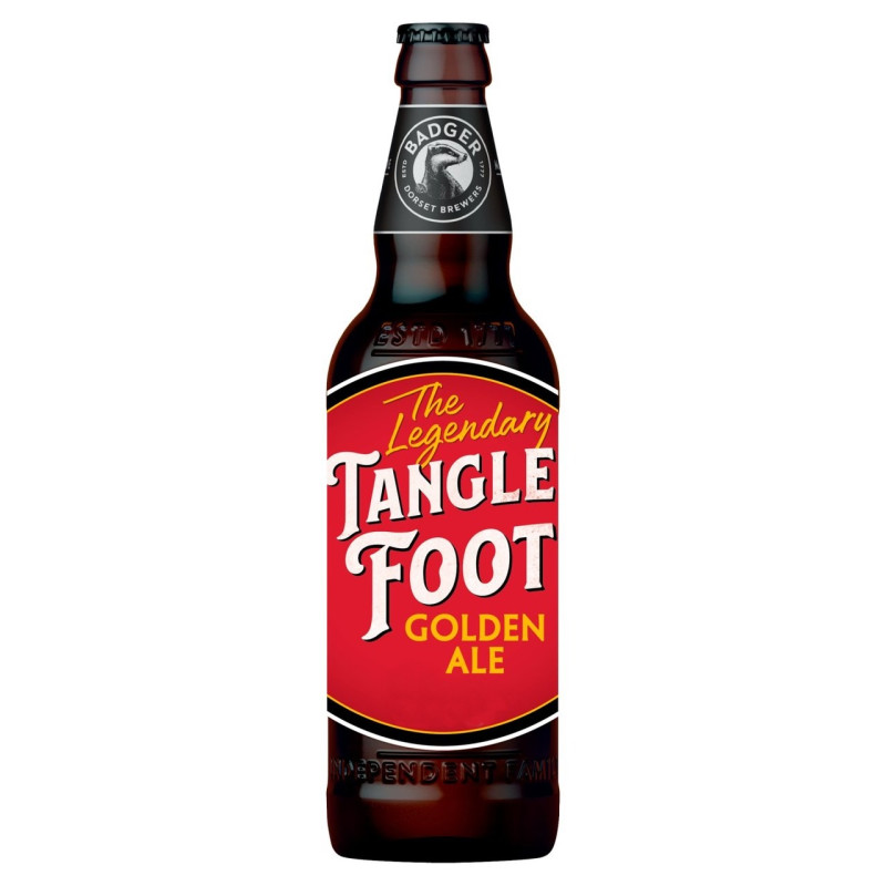 Beer.  Tangle Foot. Badger Brewery (5% / 500ml)