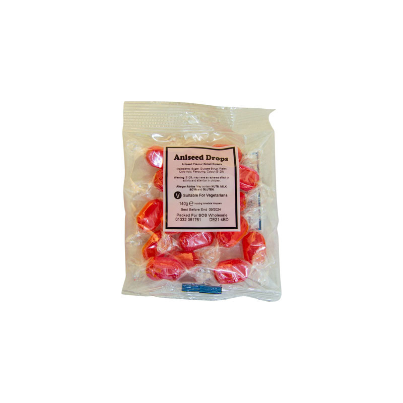 Bumper Bag Aniseed Drops (140g)