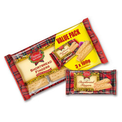 Highland Speciality - Shortbread Fingers (3 x 100g)