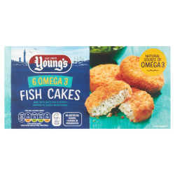 Young's Omega 3 Fish Cakes...