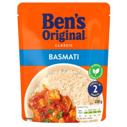 Bens - Original Classic Microwaveable Basmati Rice (220g)