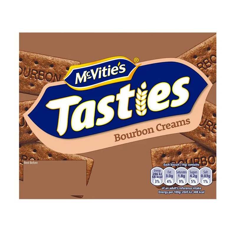 McVities - Bourbon Cream Tasties (300g)