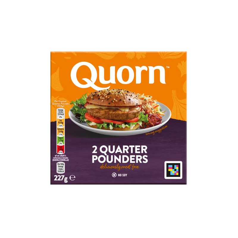 Quorn - Quarter Pounders (2 / 227g)