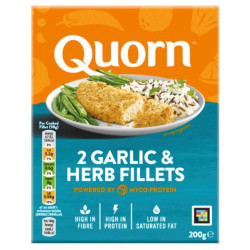 Quorn Garlic & Herb Fillets (200g)