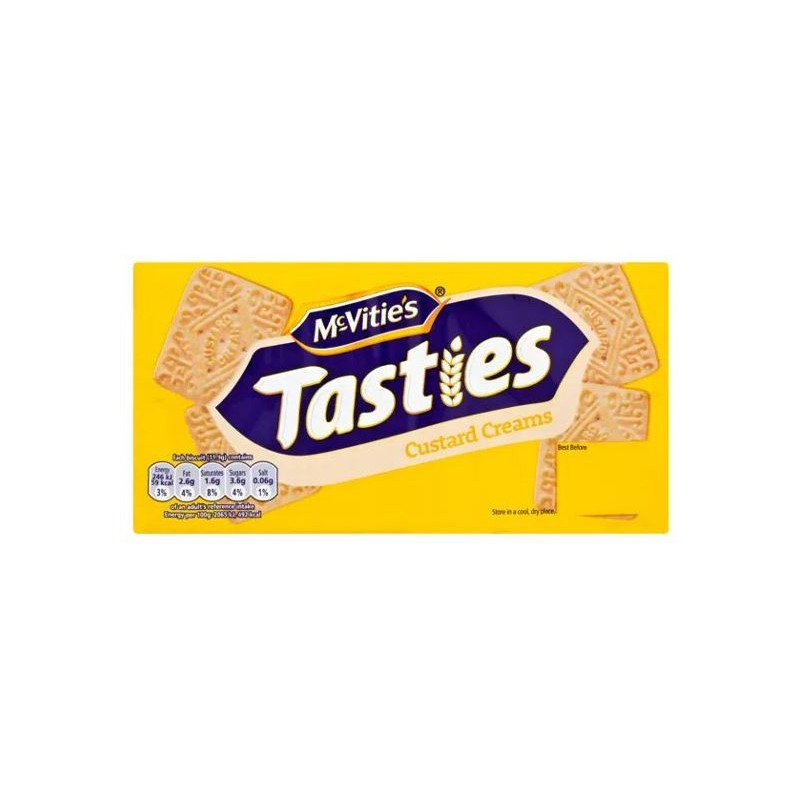 McVities Custard Cream Tasties (300g)