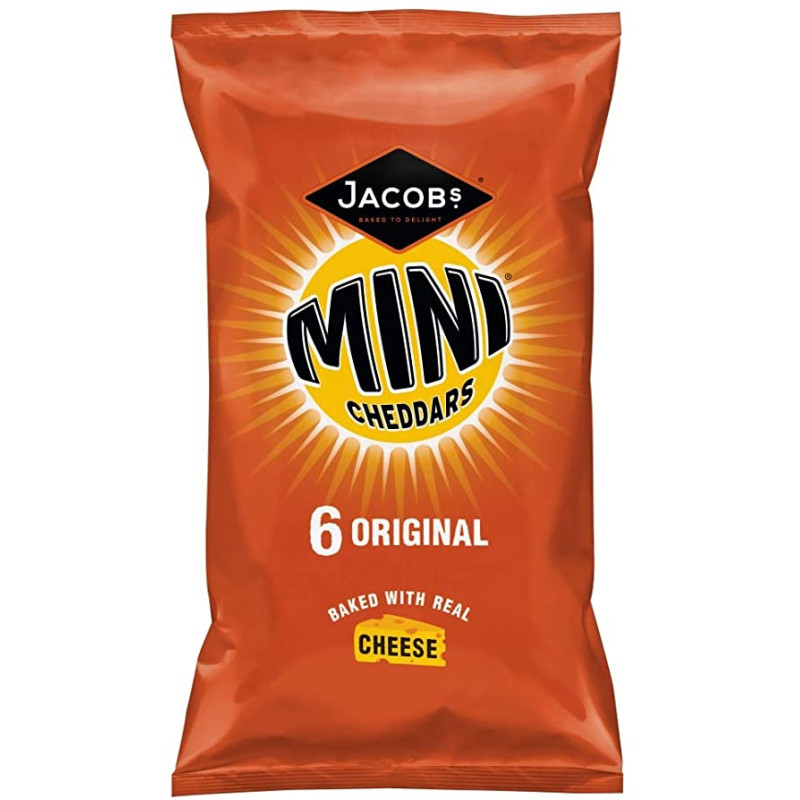 Jacob's - Original Mini Cheddars Multipack (6/138g)