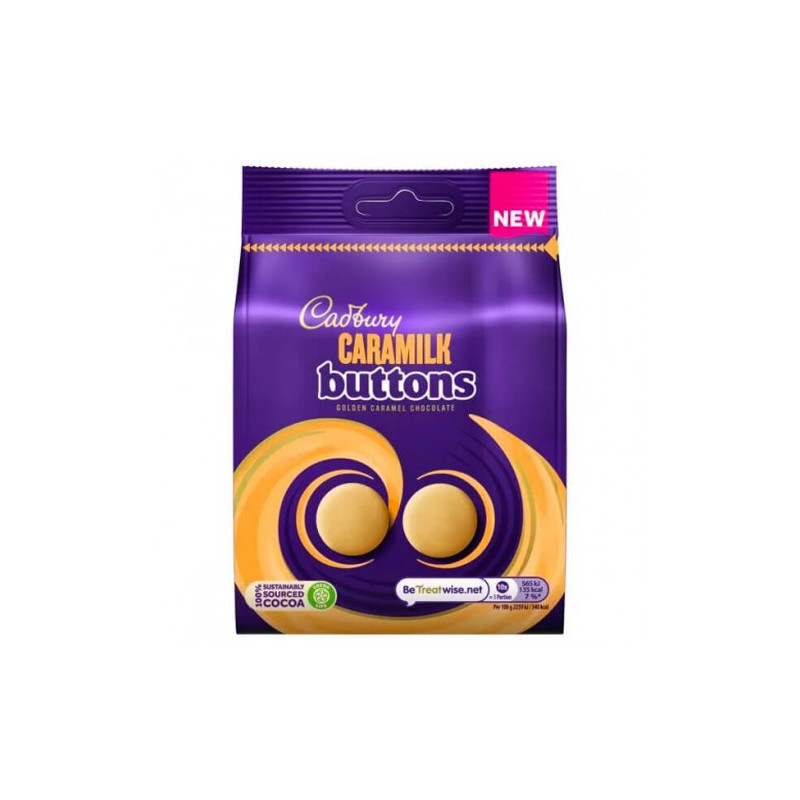 Cadbury - Caramilk Golden Caramel Buttons (85g)