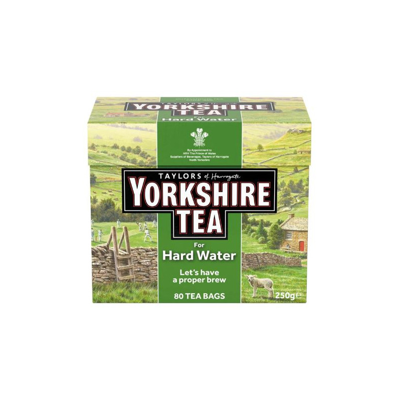 Yorkshire Tea For Hard Water (80 teabags/250g)