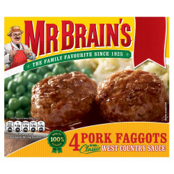 Mr Brains Pork Faggots (4 /...